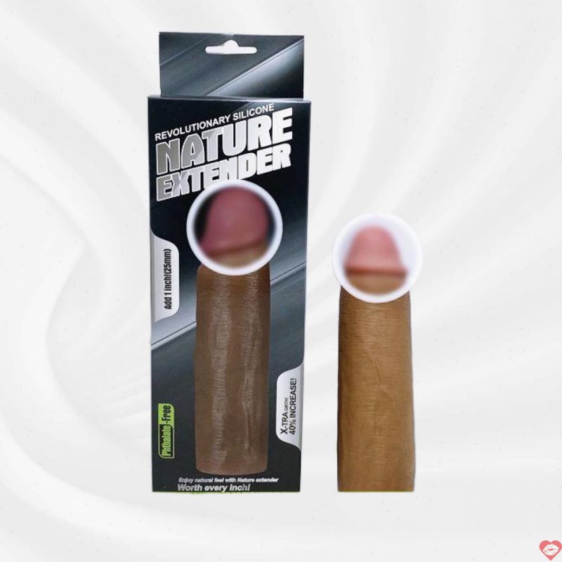 Bao cao su đôn dên siêu mềm như thật Lovetoy Nature Extender