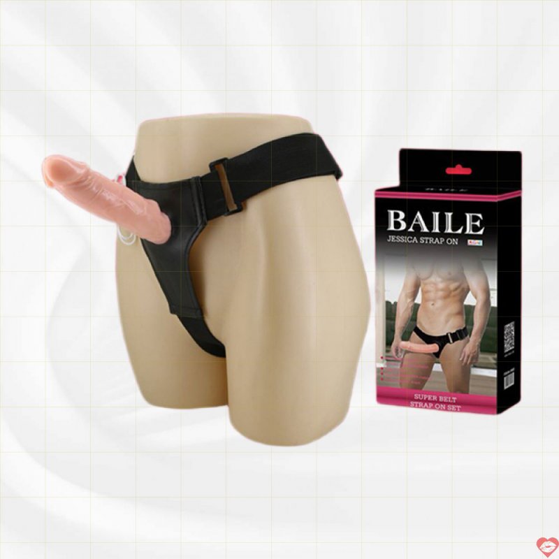 Dương vật giả dây đeo rỗng ruột cho nam Baile Jessica