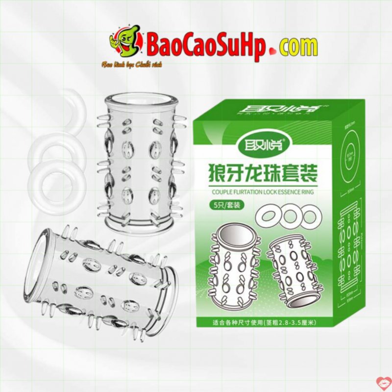 Bộ donden Mizzzee vòng đeo trong suốt mềm mại Delight LN0866