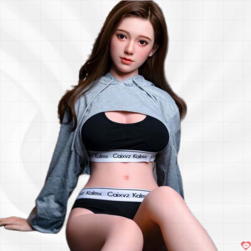 Búp bê tình dục thể thao xinh đẹp 1m58 TPE đầu silicone cấy tóc 