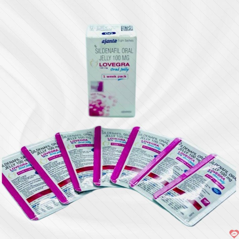 Thạch Kamagra Lovegra 7 gói tăng cường sinh lực sảng khoái 