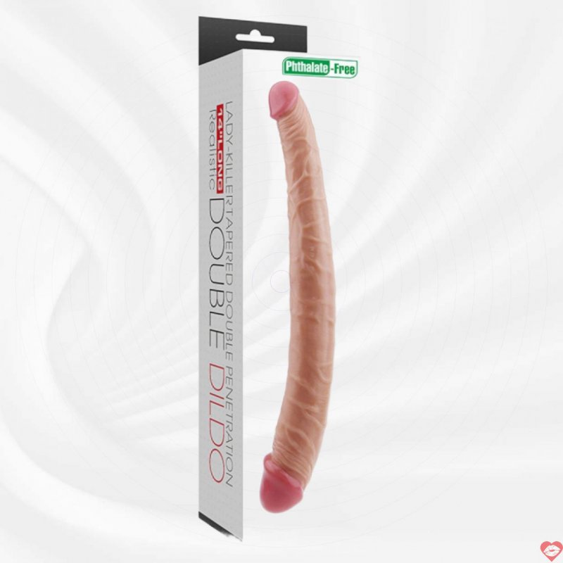 Dương Vật Silicon Mềm Mại 2 Đầu Sung Sướng Lovetoy USA 