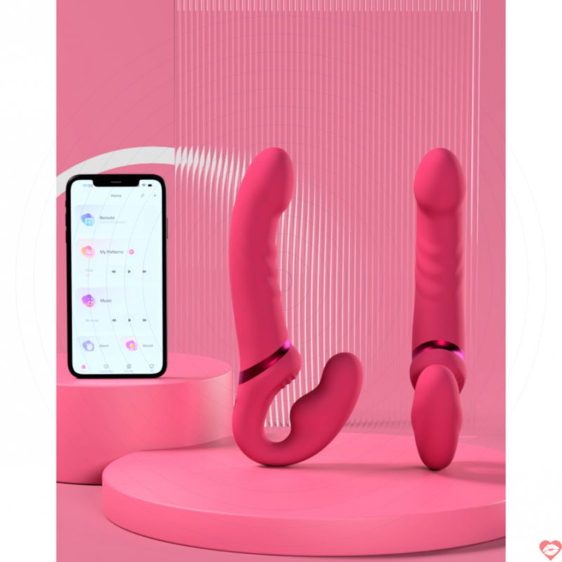 Dương Vật Giả 2 Đầu Cao Cấp Cho LESBIAN Rung Mạnh App Điều Khiển 