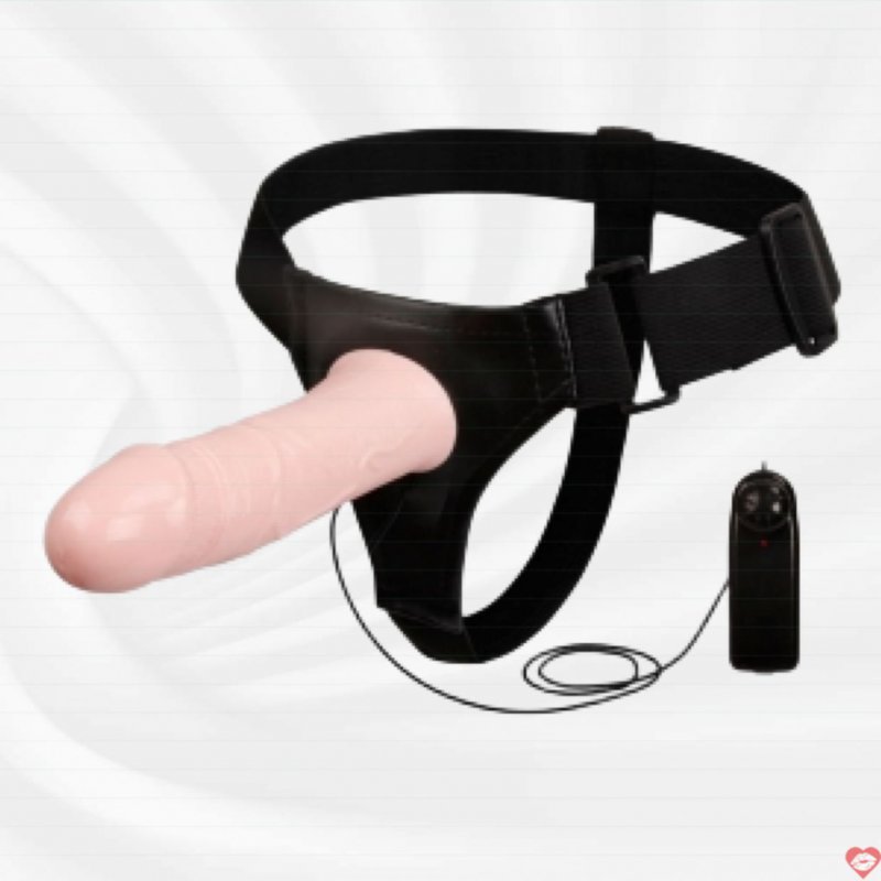 Dương Vật Silicon Rỗng Ruột Rung Mềm Mại Kích Thích 