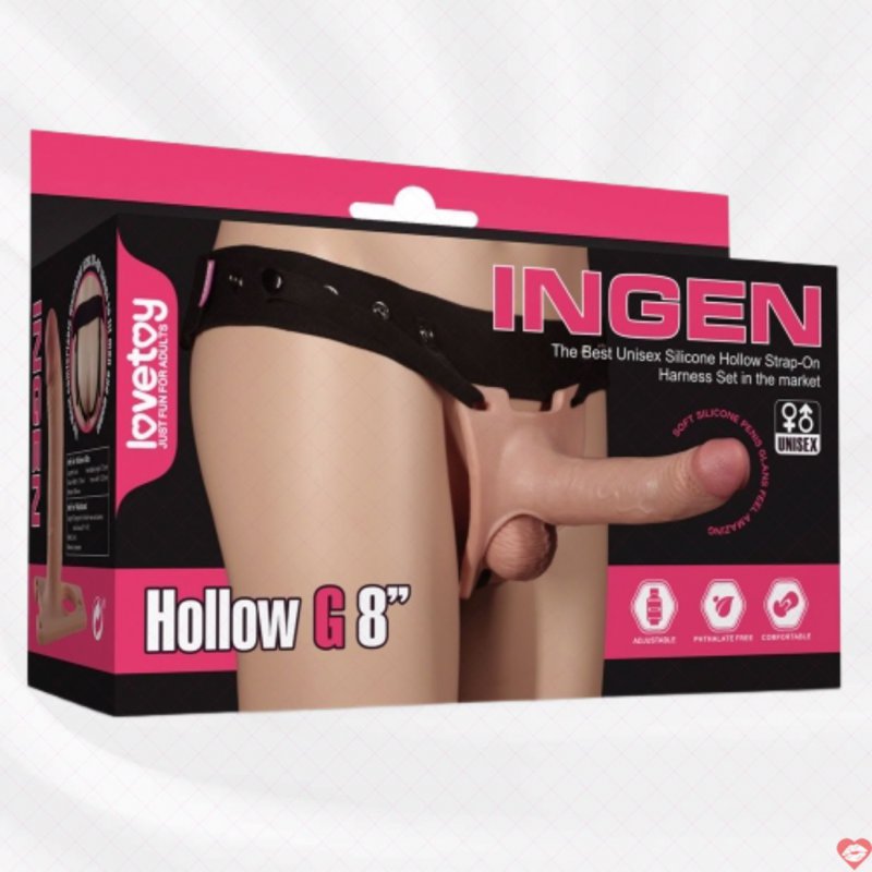 Dương Vật Giả Siêu Mềm Rỗng Ruột Lovtoy Rodeo USA Chất Lượng 