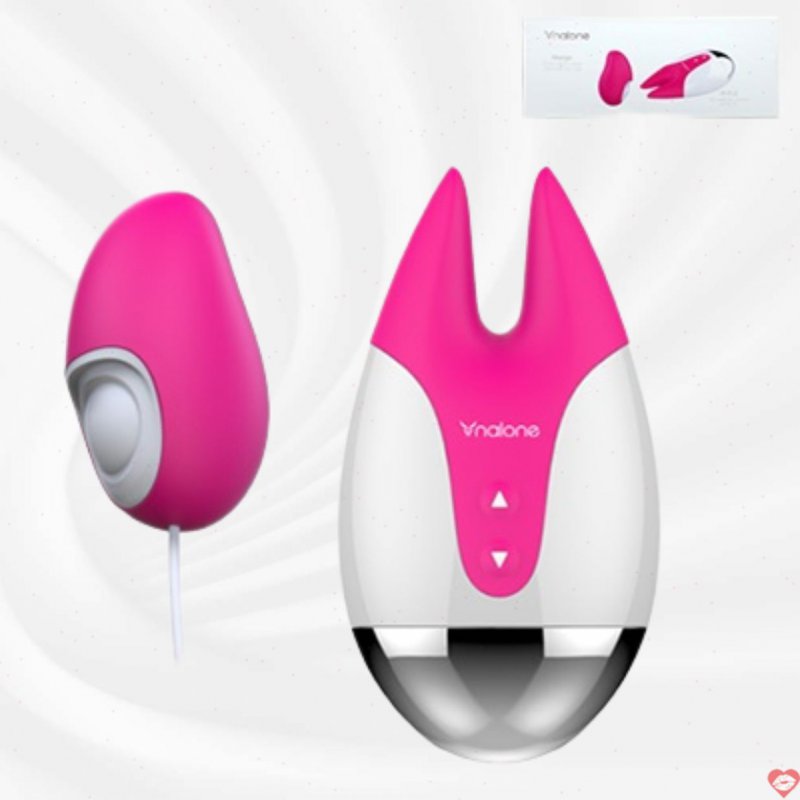 Trứng Rung 2 Đầu Cao Cấp Kích Thích Âm Đạo Và Nhũ Hoa - Nalone FiFi