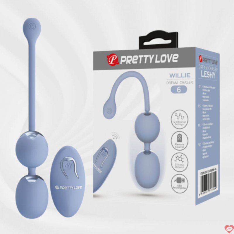 Trứng Rung Cao Cấp Điều Khiển Từ Xa - Prettylove Willie