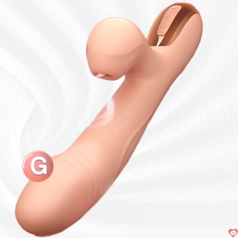 Dương Vật Giả Rung Thụt Siêu Mạnh - Có Nhánh Mút Liếm - Sưởi Ấm - Leten Leten Thrusting Dream