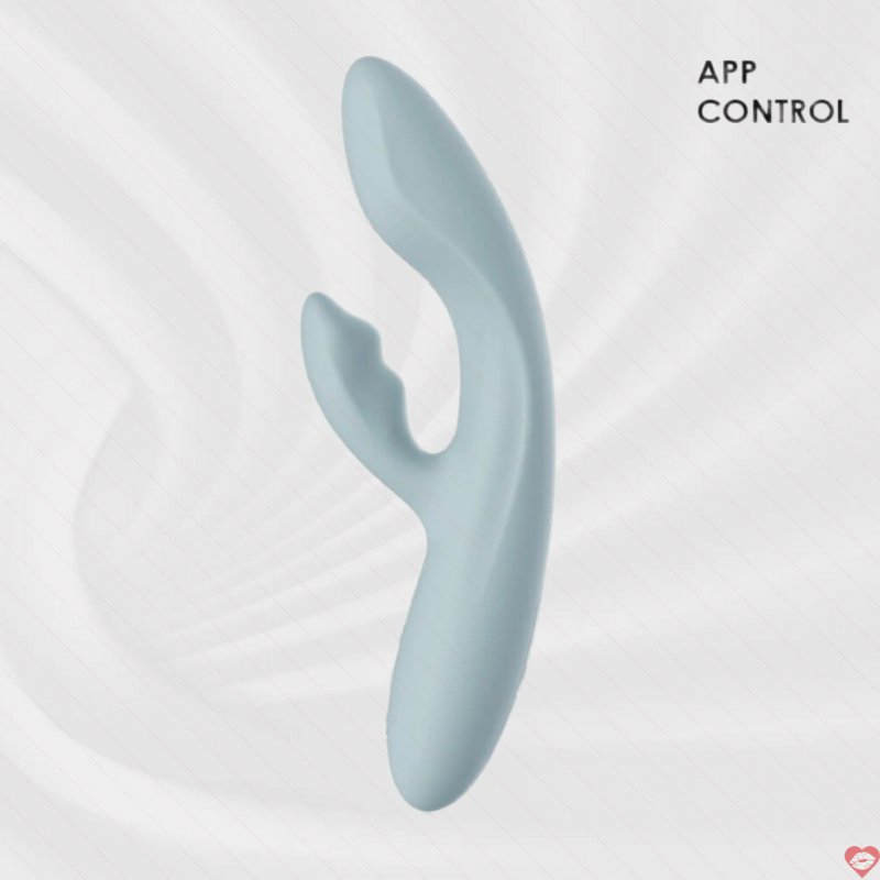 SVAKOM Chika sextoy điều khiển bằng App 2 nhánh rung sưởi ấm 38 độ C