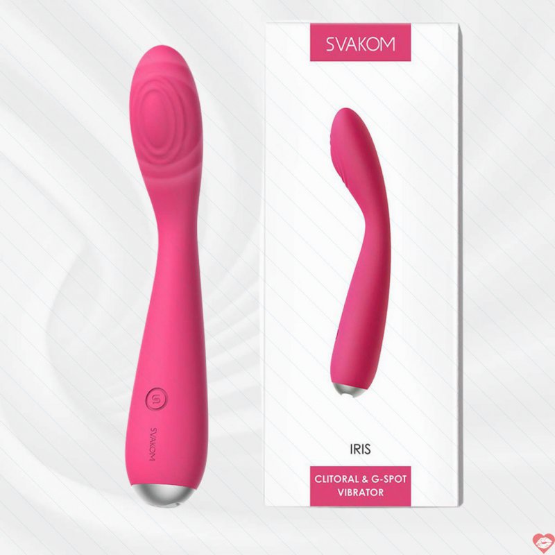 Que Rung Mini Cao Cấp Kích Thích Điểm G Cực Phê - Svakom Iris