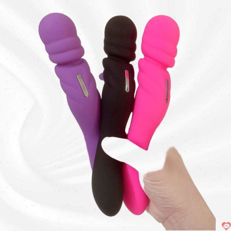 Chày Rung Kích Thích Cao Cấp Siêu Rung 2 Đầu  Thiết Kế Rất Mềm Mịn - Nalone Jane