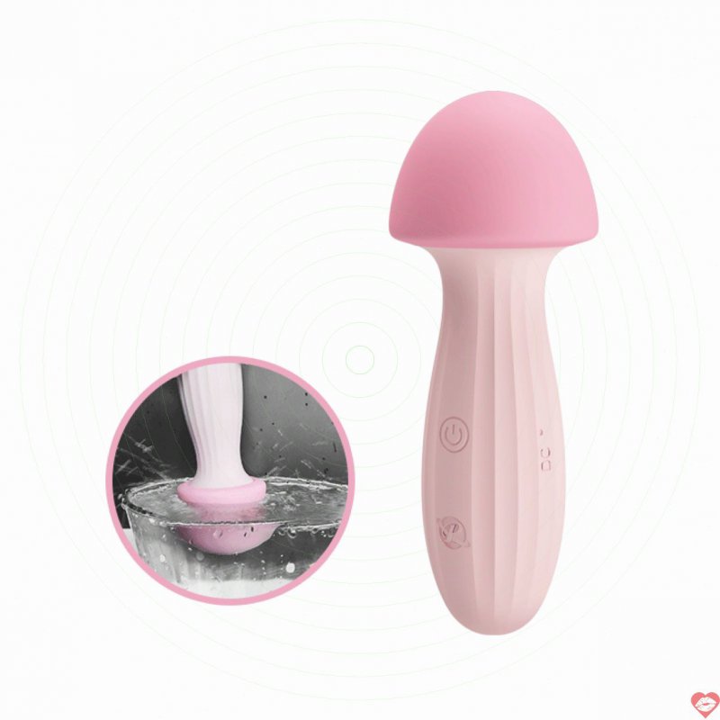 Chày Rung Silicon Siêu Mềm Mịn Hình Cây Nấm Cute - Prettylove MUSHROOM
