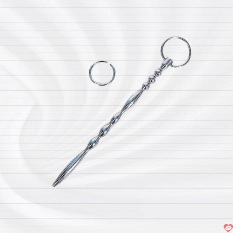 Dụng cụ kích thích niệu đạo khoen size lớn tặng khoen phụ kiện 