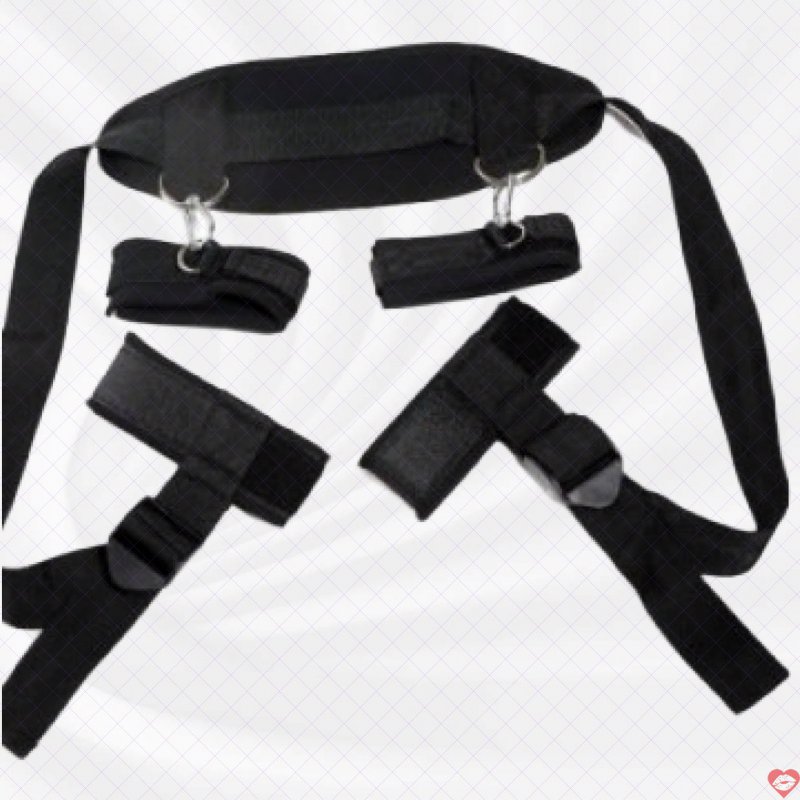 Đai đeo dụng cụ tình dục bạo dâm đen chất lượng cao, siêu bền 