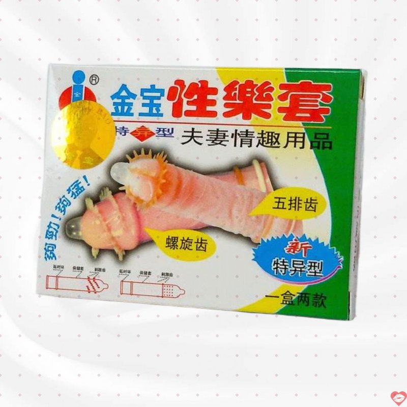 Bao Cao Su Gai Lớn Gold Gai Siêu Mềm Mạnh Mẽ Tăng Kích Thích 