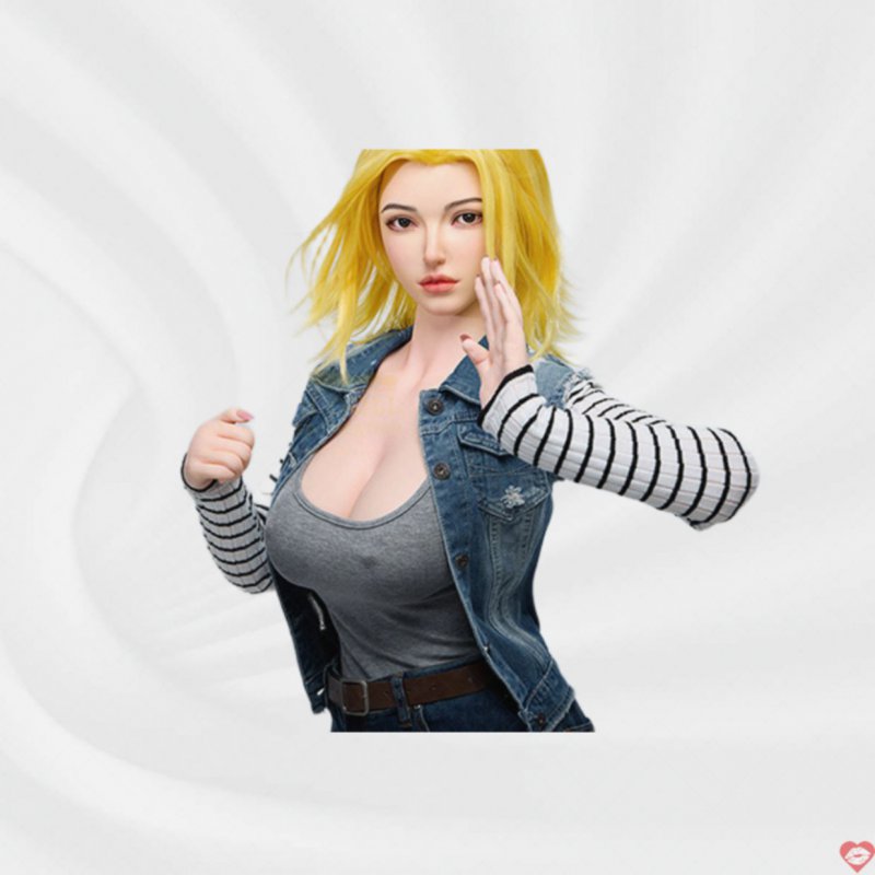 Búp bê cosplay Android 18 159cm S41 Joline 17 siêu thực hấp dẫn 