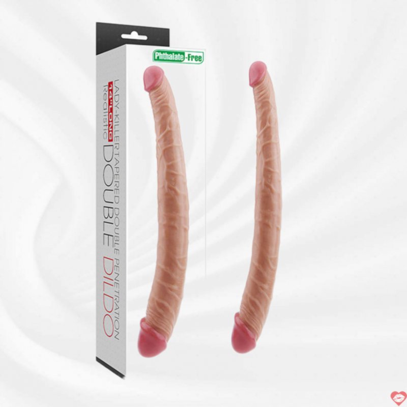 Dương Vật Giả 2 Đầu Cao Cấp Kích Thích Sung Sướng Tức Thì 