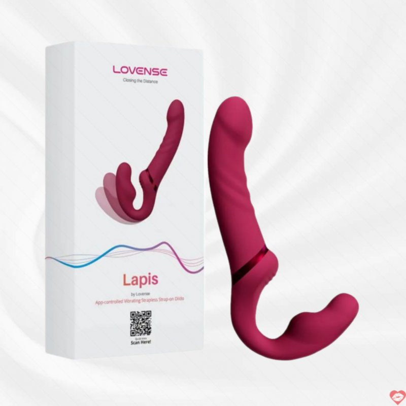 Lovense Lapis Dương Vật Giả 2 Đầu Kích Thích G Điểm Cực Đỉnh 