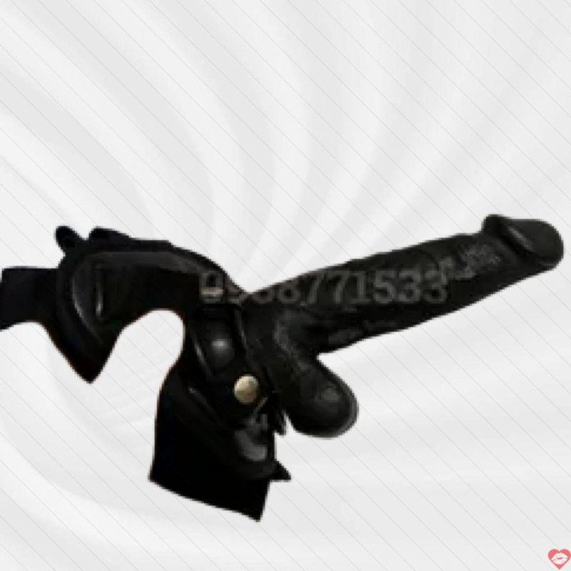 Đồ chơi tình dục có dây đeo đen nhỏ gọn 11x3cm cho les 