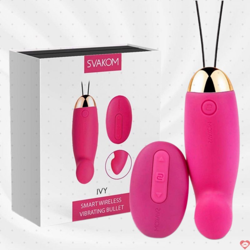Svakom Ivy Trứng Rung Tình Yêu Kích Thích Cực Phê