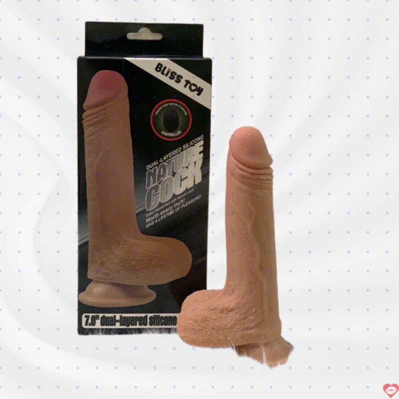 Dương vật silicon siêu mềm rung mạnh Bliss toy nhỏ gọn uy tín 