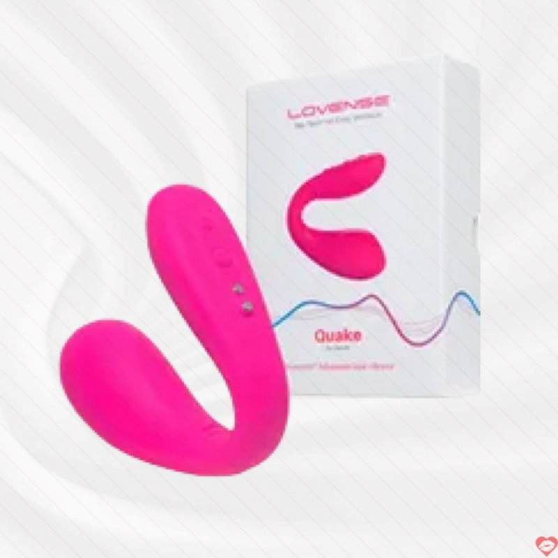 Trứng rung điều khiển qua ứng dụng điện thoại Lovense Quake