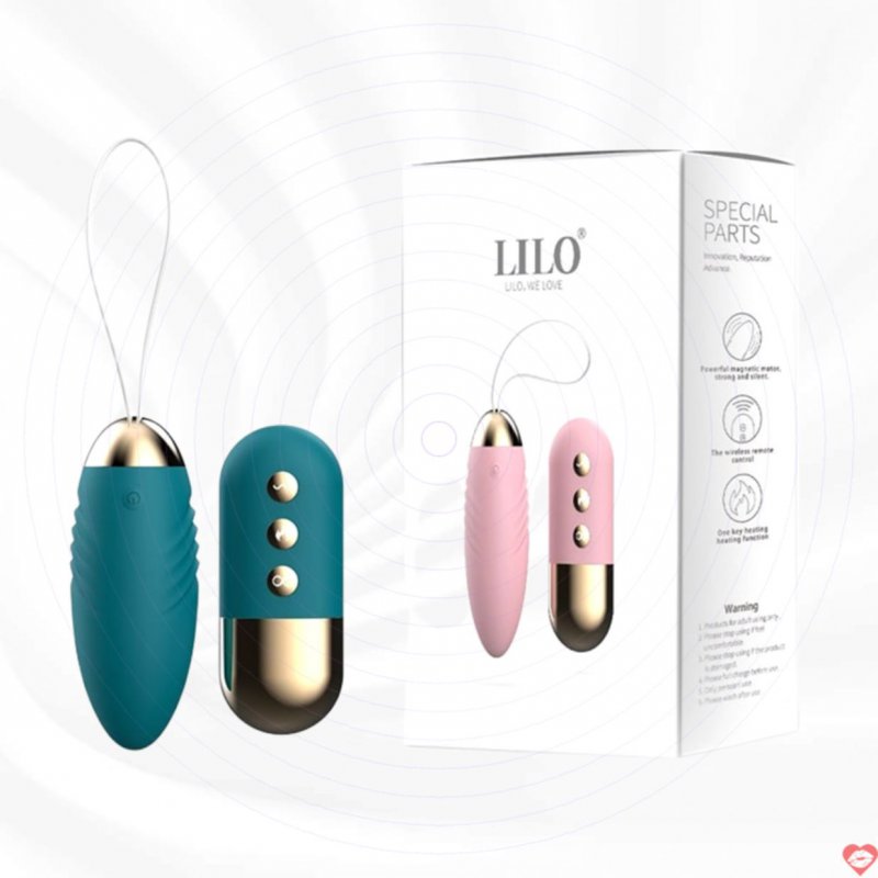 Trứng Rung Tình Yêu Sạc Điện Có Sưởi Ấm Lilo – TR 37