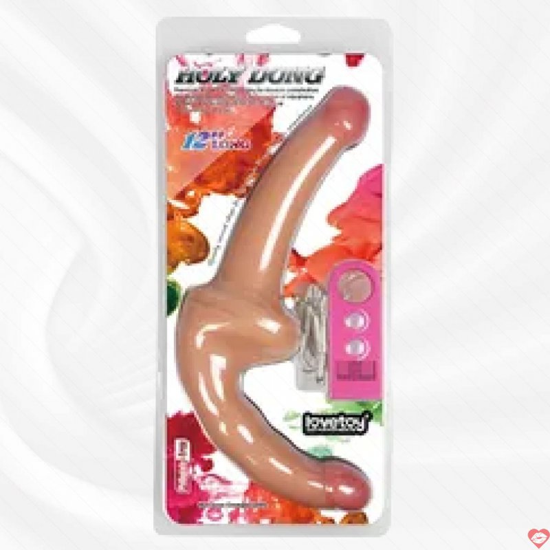 Dương Vật Giả Lovetoy Hai Đầu Có Rung Dành Cho Nữ