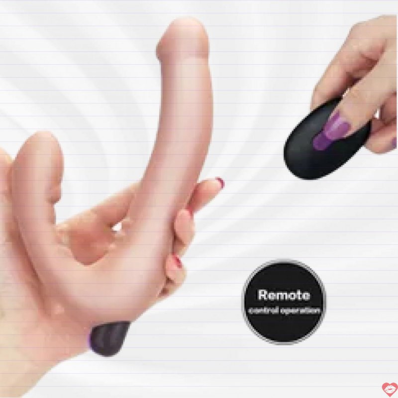 Dương vật giả hai đầu siêu mềm mịn Lovetoy