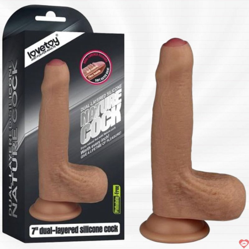 Dương Vật Giả Đế Hít Lovetoy Natural