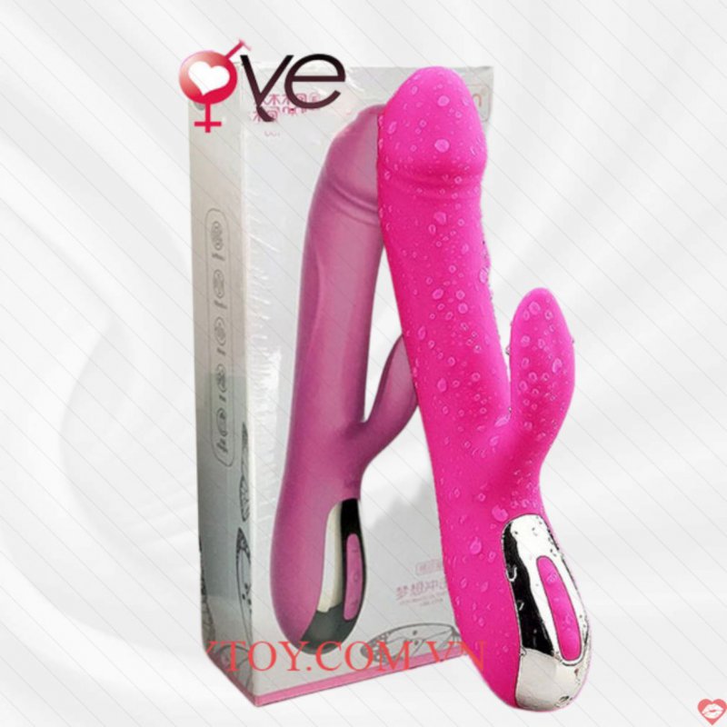 Buồi giả Dương vật giả rung thụt sưởi ấm Leten strong thrusting vibrator DV 60