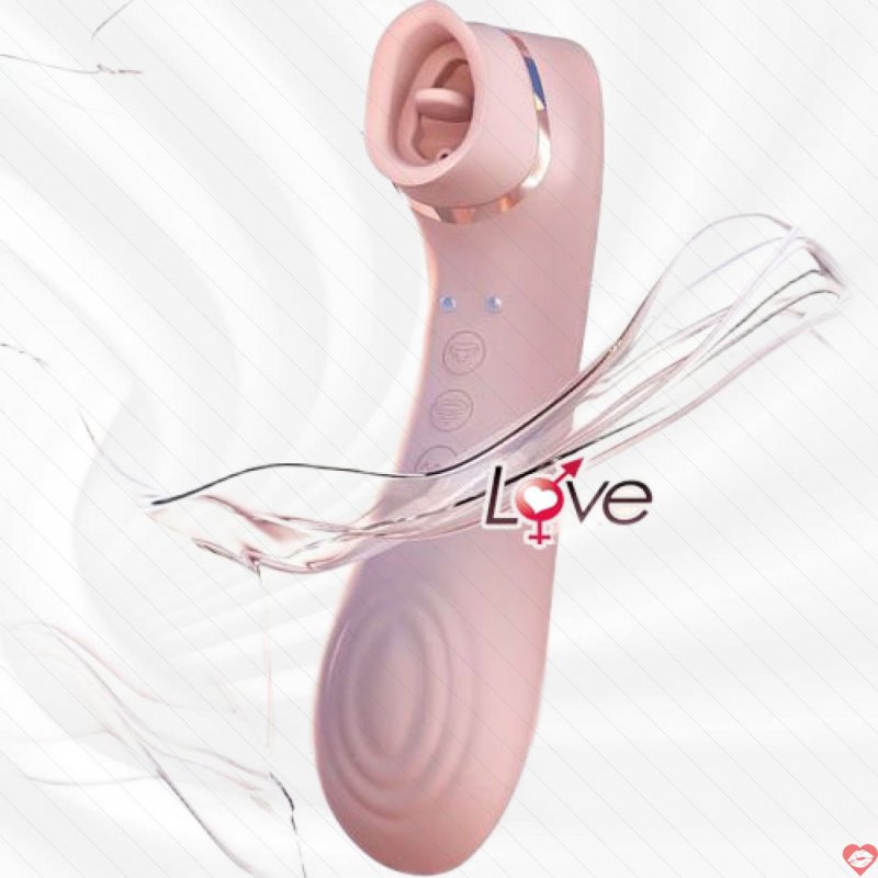 Máy rung bú Liếm Hút Âm Đạo Và Nhũ Hoa – Galaku Kissy Nhật Bản MS41B