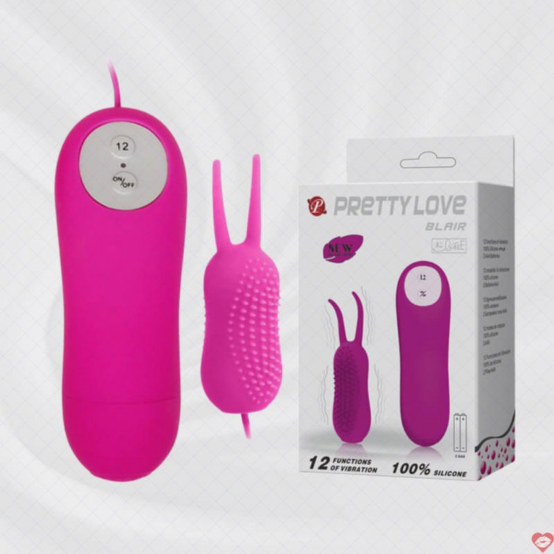 Trứng Tình Yêu Pretty Love Blair LyBaile Tai Thỏ 12 Chế Độ Rung