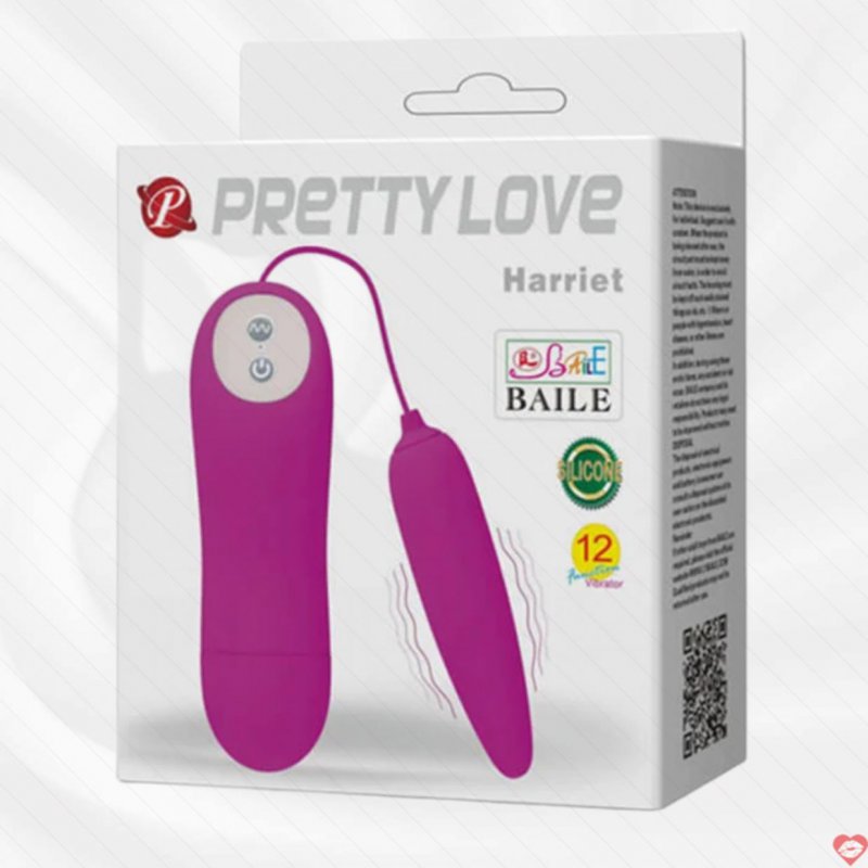 Trứng Rung Tình Yêu Pretty Love Harriet Baile 1 Đầu 12 Chế Độ