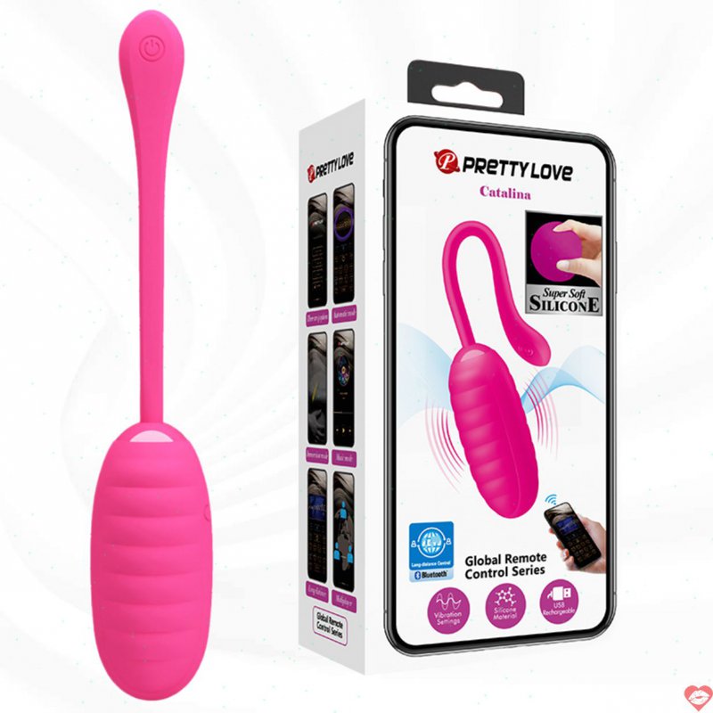 Trứng Rung Silicone Điều Khiển Qua App Điện Thoại Pretty Love Catalina