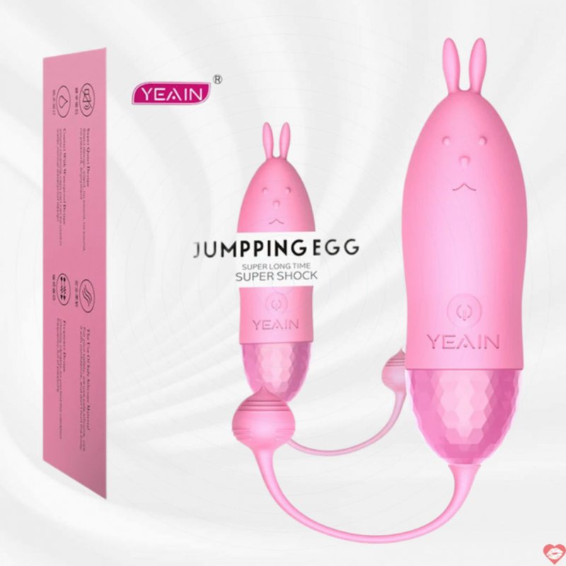 Trứng Rung Siêu Kích Thích Yeain Tai Thỏ Với 10 Chế Độ Rung