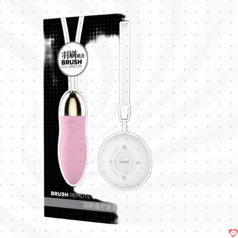 Trứng Rung Leten Brush Cao Cấp Massage Điều Khiển Từ Xa Không Dây Sạc USB