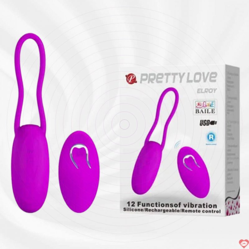 Trứng Rung Không Dây Điều Khiển Từ Xa Elroy Pretty Love Baile