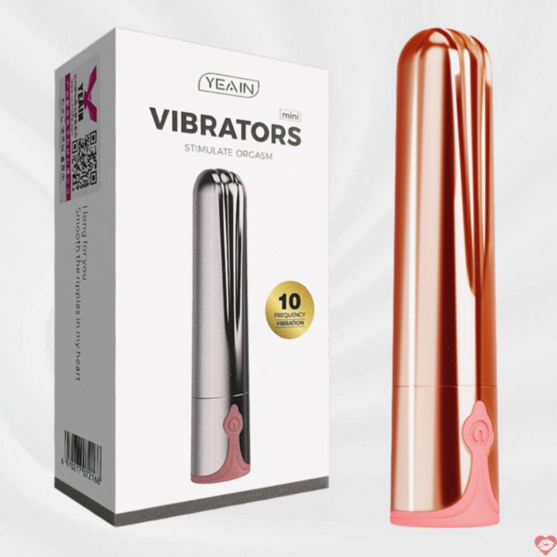 Trứng Rung Hình Viên Đạn Yeain Mini 10 Chế Độ Rung