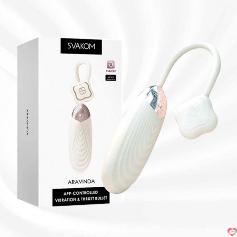 Svakom Aravinda Trứng Rung Tình Yêu Thông Minh Điều Khiển Từ Xa Qua App
