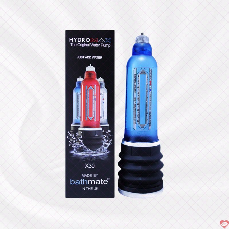 Hydromax X30 Máy Tập Dương Vật Chính Hãng Bathmate UK Tăng Kích Thước 