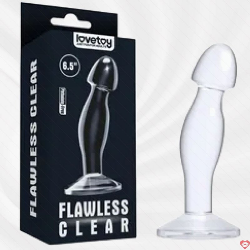 Phích Cắm Tuyến Tiền Liệt Trong Suốt Lovetoy Khám Phá Cực Khoái