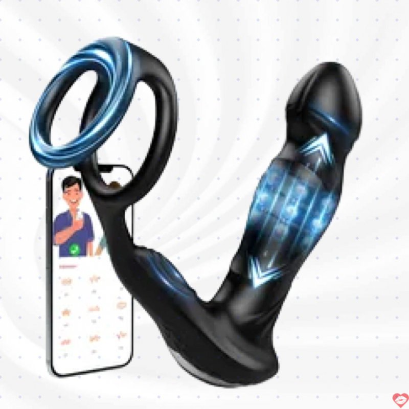 Máy Mát Xa Tuyến Tiền Liệt Rung Lắc Kết Nối Với App Cực Đỉnh