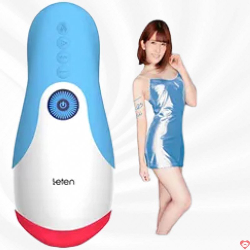 Kích thích bú liếm dương vật với máy Oralsex Leten