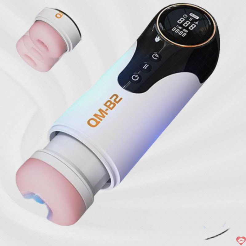 Máy Thủ Dâm QM B2 Rung Thụt Cực Đã Tặng Kèm Dầu Massage 