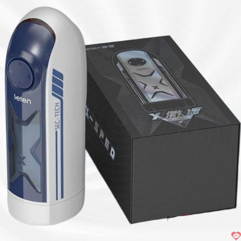 Cốc thủ dâm mini sục bú siêu tốc độ có sưởi ấm Leten Xspeed AD33S