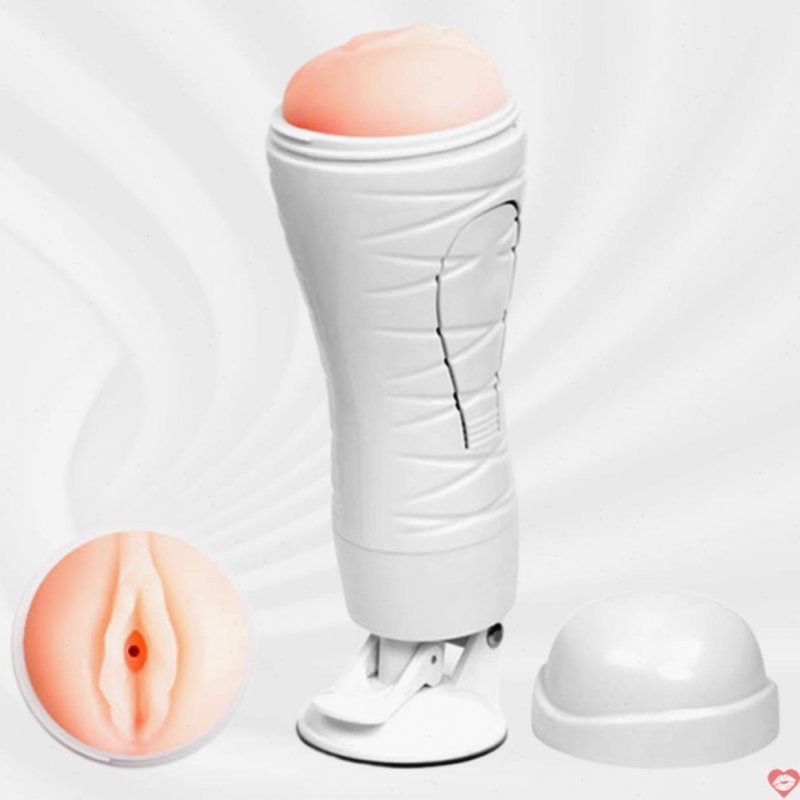 Âm Đạo Giả Nguỵ Trang Đèn Pin 12 Chế Độ Rung Rung Crazy Bull Flora Trắng Baile