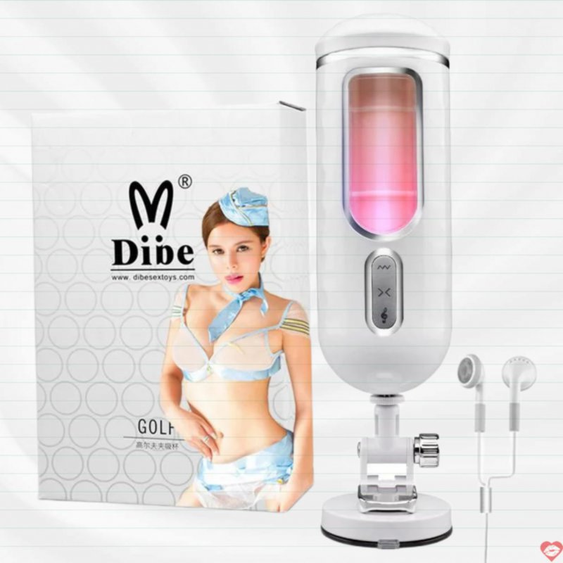 Âm Đạo Giả Dibe Golf Gắng Tường Rung Thụt Tự Động