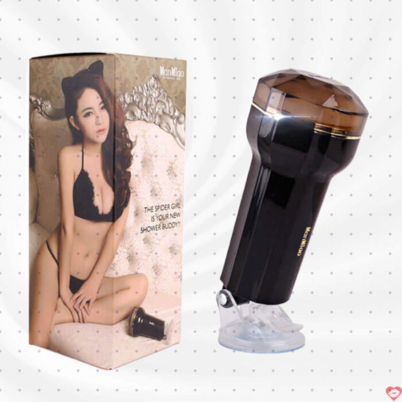 Âm Đạo Giả Cao Cấp Manmiao - Đèn Pin Rung Gắn Tường