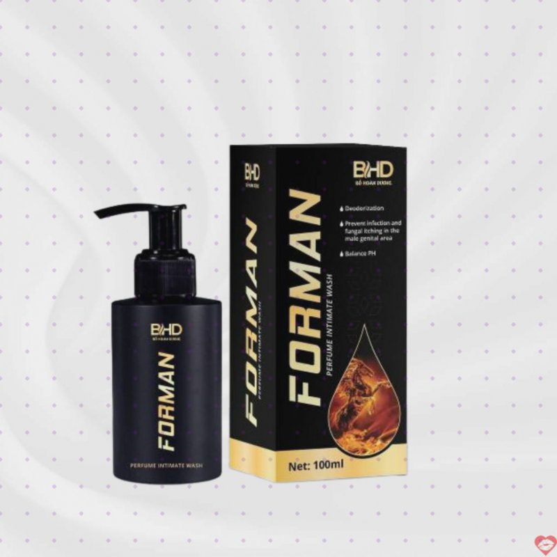 Dung Dịch Vệ Sinh Nam BDH ForMan 100ml Sạch Mịn Tự Tin Mỗi Ngày 